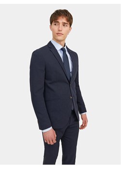 Jack&Jones Krawat Solid 12230334 Granatowy ze sklepu MODIVO w kategorii Krawaty - zdjęcie 181086766