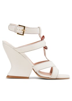Alberta Ferretti Sandały 23151A6306 8003 Biały ze sklepu MODIVO w kategorii Sandały damskie - zdjęcie 181086768