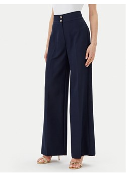 Maryley Spodnie materiałowe 25EB680/M25/43BL Granatowy Regular Fit ze sklepu MODIVO w kategorii Spodnie damskie - zdjęcie 181086785