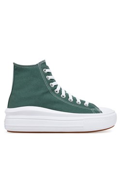 Converse Trampki Chuck Taylor All Star Move Platform A10664C Niebieski ze sklepu MODIVO w kategorii Trampki damskie - zdjęcie 181086947