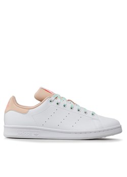 adidas Sneakersy Stan Smith GW0571 Biały ze sklepu MODIVO w kategorii Buty sportowe damskie - zdjęcie 181086978