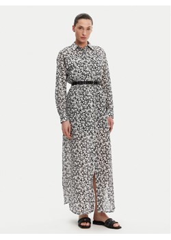 MICHAEL Michael Kors Sukienka koszulowa MS582UXH7F Czarny Relaxed Fit ze sklepu MODIVO w kategorii Sukienki - zdjęcie 181087026