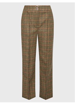 IXIAH Spodnie materiałowe X221-70117 Beżowy Relaxed Fit ze sklepu MODIVO w kategorii Spodnie damskie - zdjęcie 181087106