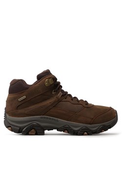 Merrell Trekkingi Moab Adventure 3 Mid Wp J003821 Brązowy ze sklepu MODIVO w kategorii Buty trekkingowe męskie - zdjęcie 181087146