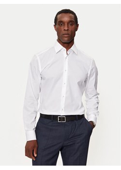 Boss Koszula 50527198 Biały Slim Fit ze sklepu MODIVO w kategorii Koszule męskie - zdjęcie 181087168