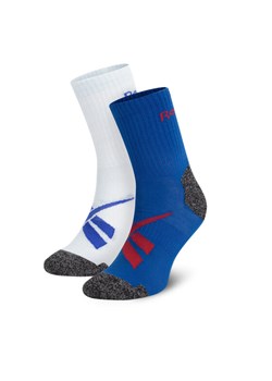 Reebok Zestaw 2 par wysokich skarpet unisex R0418-SS24 (2-pack) Kolorowy ze sklepu MODIVO w kategorii Skarpetki damskie - zdjęcie 181087459