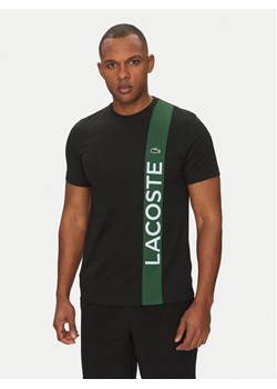 Lacoste T-Shirt TH8938 Czarny Regular Fit ze sklepu MODIVO w kategorii T-shirty męskie - zdjęcie 181087469