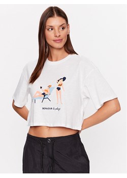 ONLY T-Shirt 15296237 Biały Regular Fit ze sklepu MODIVO w kategorii Bluzki damskie - zdjęcie 181087537