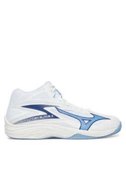 Mizuno Buty halowe Thunder Blade Z Mid V1GA2375 Biały ze sklepu MODIVO w kategorii Buty sportowe męskie - zdjęcie 181087665