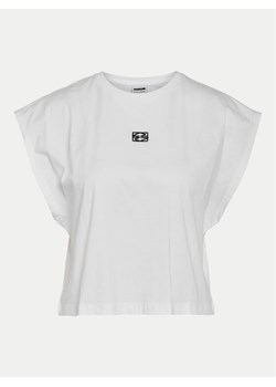 Noisy May T-Shirt Speedy 27033493 Biały Regular Fit ze sklepu MODIVO w kategorii Bluzki damskie - zdjęcie 181087735