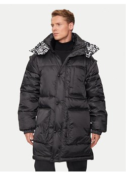 Versace Jeans Couture Kurtka zimowa 77GAS428 Czarny Loose Fit ze sklepu MODIVO w kategorii Kurtki męskie - zdjęcie 181087798