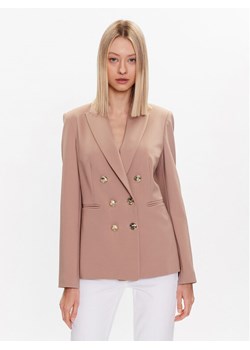 Pinko Marynarka Alexia PE 23 BLK01 100256 A0IG Beżowy Regular Fit ze sklepu MODIVO w kategorii Marynarki damskie - zdjęcie 181087836