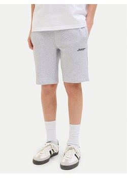 Jack&Jones Junior Szorty sportowe Gordon 12270663 Szary Slim Fit ze sklepu MODIVO w kategorii Spodenki chłopięce - zdjęcie 181087918