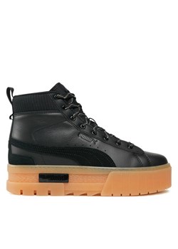 Puma Sneakersy Mayze Mid Gentle Wns 393085 01 Czarny ze sklepu MODIVO w kategorii Trampki damskie - zdjęcie 181087957