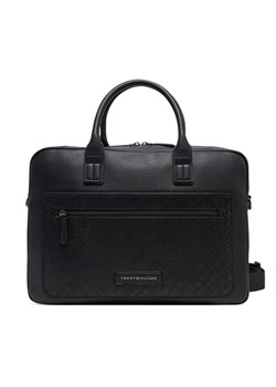 Tommy Hilfiger Torba na laptopa Th Monogram Computer Bag AM0AM13209 Czarny ze sklepu MODIVO w kategorii Torby na laptopa - zdjęcie 181087978