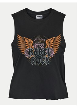 Noisy May Top Rebel 27034002 Czarny Oversize ze sklepu MODIVO w kategorii Bluzki damskie - zdjęcie 181088037