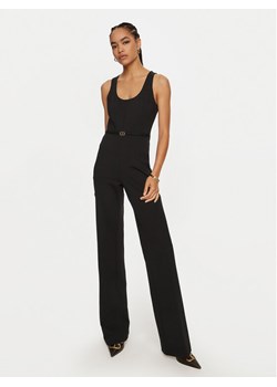 TWINSET Kombinezon 242TP224F Czarny Slim Fit ze sklepu MODIVO w kategorii Kombinezony damskie - zdjęcie 181088047