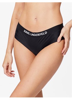 KARL LAGERFELD Dół od bikini 230W2214 Czarny ze sklepu MODIVO w kategorii Stroje kąpielowe - zdjęcie 181088068