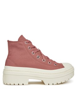Converse Trampki Chuck Taylor All Star Lugged Heel Platform A10618C Różowy ze sklepu MODIVO w kategorii Trampki damskie - zdjęcie 181088086