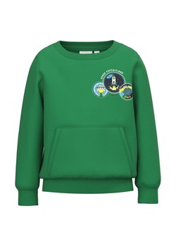 NAME IT Bluza 13218854 Zielony Regular Fit ze sklepu MODIVO w kategorii Bluzy chłopięce - zdjęcie 181088097