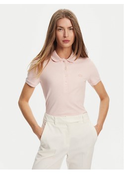 Lacoste Polo PF5462 Różowy Slim Fit ze sklepu MODIVO w kategorii Bluzki damskie - zdjęcie 181088138