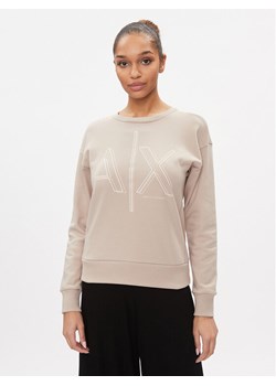 Armani Exchange Bluza 3DYM11 YJEBZ 1786 Beżowy Regular Fit ze sklepu MODIVO w kategorii Bluzy damskie - zdjęcie 181088227
