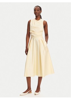 Elisabetta Franchi Sukienka koktajlowa ABT5252E2 DC7 Żółty Regular Fit - id: 0000305007421 - marki Elisabetta Franchi - 181088278 Elisabetta Franchi Sukienka koktajlowa ABT5252E2 DC7 Żółty Regular Fit ze sklepu MODIVO w kategorii Sukienki - zdjęcie 181088278