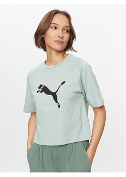 Puma T-Shirt Better Sportswear 676066 Zielony Regular Fit ze sklepu MODIVO w kategorii Bluzki damskie - zdjęcie 181088357