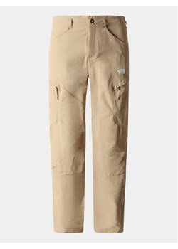 The North Face Spodnie outdoor Explo NF0A7Z96 Beżowy Regular Fit ze sklepu MODIVO w kategorii Spodnie męskie - zdjęcie 181088359