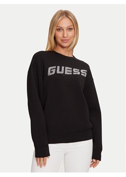 Guess Bluza V4BQ15 K7UW2 Czarny Regular Fit ze sklepu MODIVO w kategorii Bluzy damskie - zdjęcie 181088407