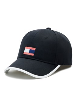 Tommy Hilfiger Czapka z daszkiem Flag AU0AU01732 Czarny ze sklepu MODIVO w kategorii Czapki dziecięce - zdjęcie 181088445