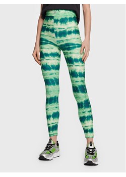 Fila Legginsy Charmes FAW0220 Zielony Slim Fit ze sklepu MODIVO w kategorii Spodnie damskie - zdjęcie 181088455