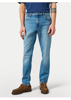 Wrangler Jeansy River 112356836 Niebieski Tapered Fit ze sklepu MODIVO w kategorii Jeansy męskie - zdjęcie 181088467