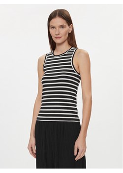 Tommy Hilfiger Top WW0WW40590 Czarny Slim Fit ze sklepu MODIVO w kategorii Bluzki damskie - zdjęcie 181088476