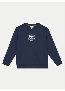Lacoste Bluza SJ3005 Granatowy Regular Fit ze sklepu MODIVO w kategorii Bluzy chłopięce - zdjęcie 181088488