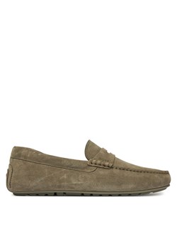 BOSS Mokasyny Noel_Mocc_sdpeb 50541750 Khaki ze sklepu MODIVO w kategorii Mokasyny męskie - zdjęcie 181088587