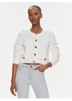 Pinko Kardigan Ciliegio 102881 A1LK Biały Regular Fit - id: 0000303552039 - marki Pinko - 181088607 Pinko Kardigan Ciliegio 102881 A1LK Biały Regular Fit ze sklepu MODIVO w kategorii Swetry damskie - zdjęcie 181088607