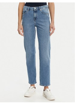 Tommy Hilfiger Jeansy Classic WW0WW44345 Niebieski Straight Fit ze sklepu MODIVO w kategorii Jeansy damskie - zdjęcie 181088697