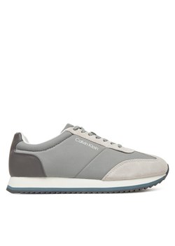 Calvin Klein Sneakersy Low Top Lace Up Repreve Mix HM0HM01828 Szary ze sklepu MODIVO w kategorii Buty sportowe męskie - zdjęcie 181088738