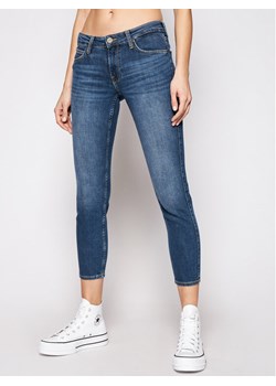 Lee Jeansy Scarlett L526QDTN 112111825 Granatowy Skinny Fit ze sklepu MODIVO w kategorii Jeansy damskie - zdjęcie 181088746