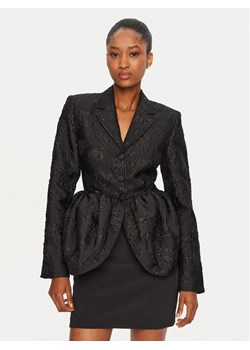 ROTATE Marynarka 113600100 Czarny Slim Fit ze sklepu MODIVO w kategorii Marynarki damskie - zdjęcie 181088838