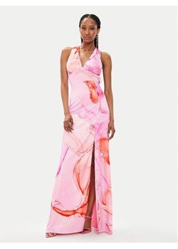 Fracomina Sukienka letnia FQ24SD3013W470N4 Różowy Slim Fit ze sklepu MODIVO w kategorii Sukienki - zdjęcie 181088856