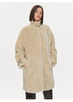 Liu Jo Futro MF3176 ES002 Beżowy Relaxed Fit ze sklepu MODIVO w kategorii Futra damskie - zdjęcie 181088869