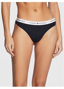 Tommy Hilfiger Stringi UW0UW03835 Granatowy ze sklepu MODIVO w kategorii Majtki damskie - zdjęcie 181088915