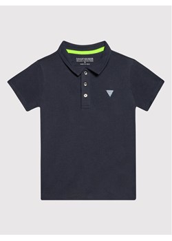Guess Polo N2GP03 KAPY0 Granatowy Regular Fit ze sklepu MODIVO w kategorii T-shirty chłopięce - zdjęcie 181088979