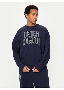 Under Armour Bluza UA Icon 1386548 Granatowy Loose Fit ze sklepu MODIVO w kategorii Bluzy męskie - zdjęcie 181089207