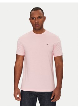 Gant T-Shirt Shield 2003184 Różowy Regular Fit ze sklepu MODIVO w kategorii T-shirty męskie - zdjęcie 181089215