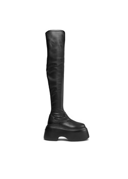 Le Silla Muszkieterki Kembra Tight 6451A020M1PPFAK001 Czarny ze sklepu MODIVO w kategorii Kozaki damskie - zdjęcie 181089398