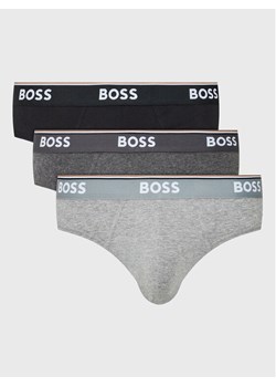 Boss Komplet 3 par slipów Power 50475273 Kolorowy ze sklepu MODIVO w kategorii Majtki męskie - zdjęcie 181089405