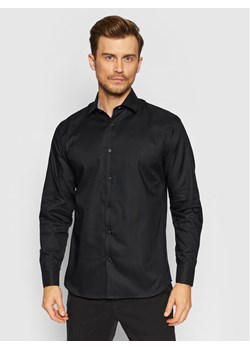 Selected Homme Koszula New Mark 16058640 Czarny Slim Fit ze sklepu MODIVO w kategorii Koszule męskie - zdjęcie 181089529